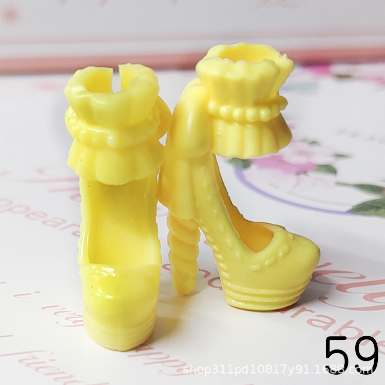 Giày Bốt Cao Gót 30cm Pha Lê Thay Đổi Nhiều Kiểu Búp Bê barbie