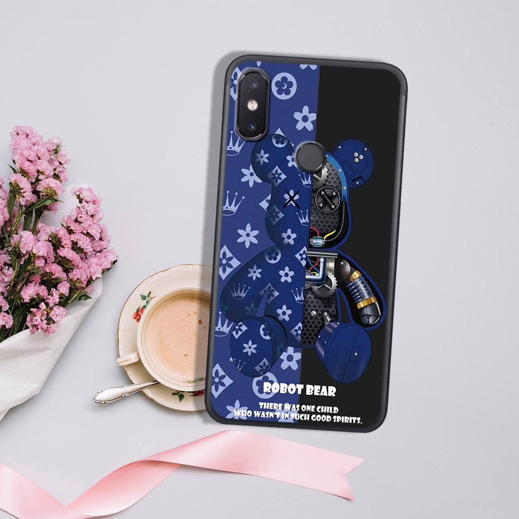 Ốp Lưng XIAOMI MI 8 - XIAOMI MI 8 SE  , In Hình BeaarBrick cực Đẹp.