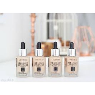 Kem Nền Che Phủ Kiềm Dầu 24H Catrice HD Liquid Coverage Foundation
