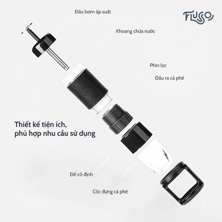 Máy Pha Cà Phê  STARESSO BASIC - Thiết bị pha espresso cầm tay tiện lợi