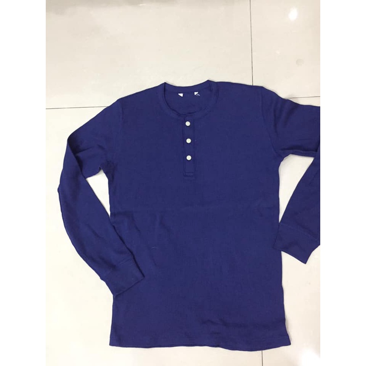 Áo thun gân dài tay nam xuất dư