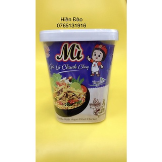 2 Mì Gà Lá Chanh Chay 72 gr( sợi mì từ tinh bột khoai tây không chiên)