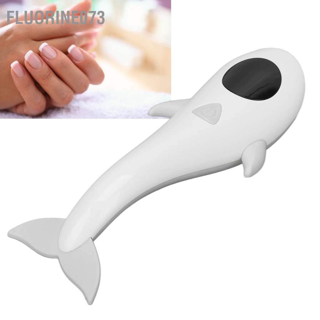 [Hàng Sẵn] Đèn UV LED Gel Nail Máy Sấy Móng Tay Cầm Nhỏ Có Thể Sạc Được Hình Cá Voi Dễ Thương Dụng Cụ Vẽ Chuyên Nghiệp 【Fluorine073】