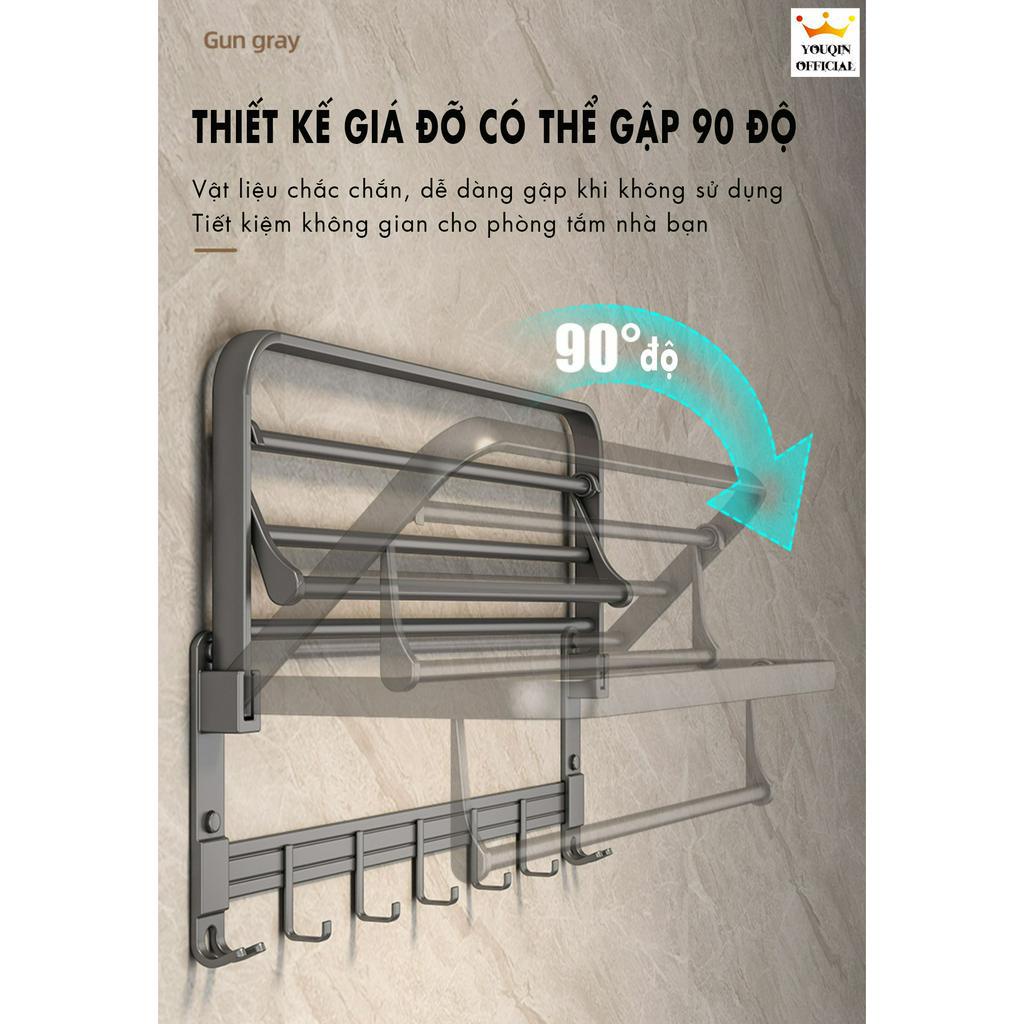 Kệ/Giá Treo Khăn Phòng Tắm Sang Trọng Dán Tường - YouQin M1/M2/M3/M4/M5