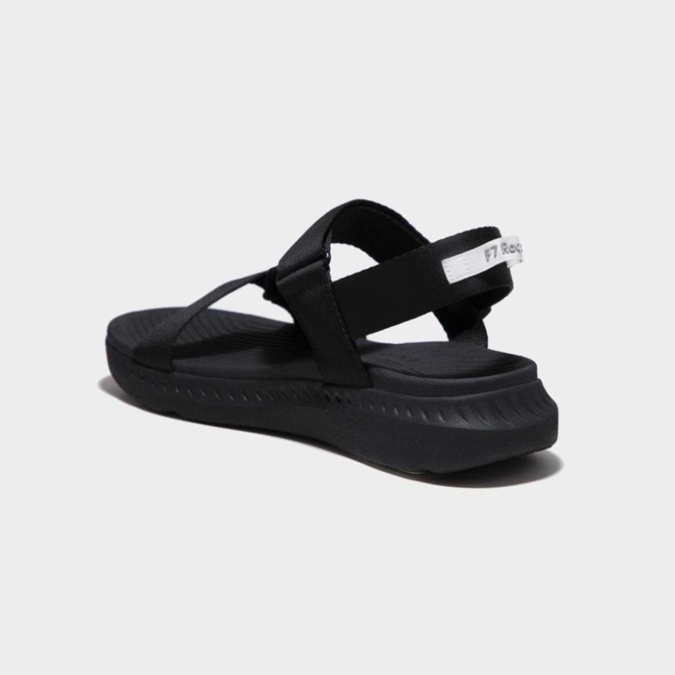 ❄ Giày sandal Shondo F7 nam nữ đi học đế cao đen fulll F7R1010 ⬲