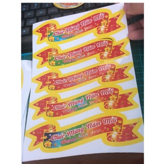 Decal chúc mừng năm mới