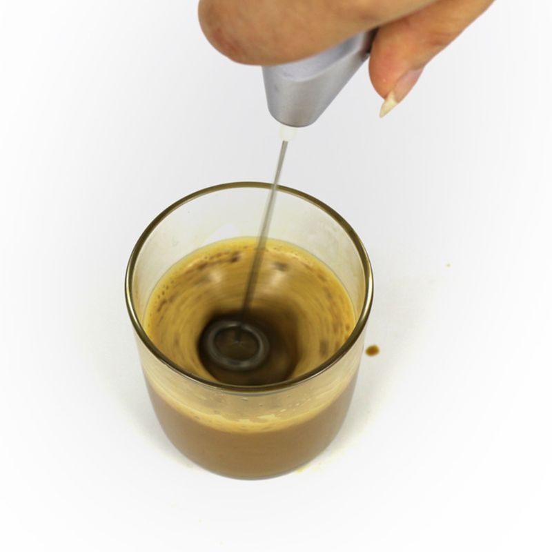 Máy đánh trứng trộn tạo bọt sữa cafe bằng thép không gỉ cho nhà bếp