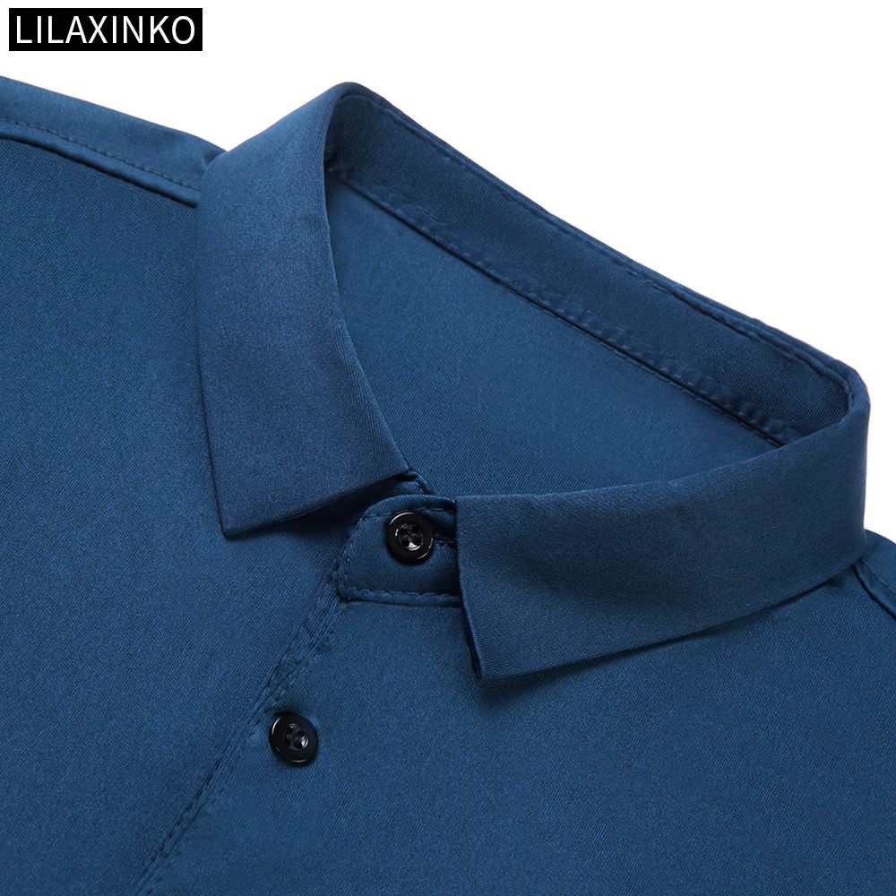 Áo Thun Polo 5 Màu Tùy Chọn Tay Dài Cổ Điển Thời Trang Cho Nam