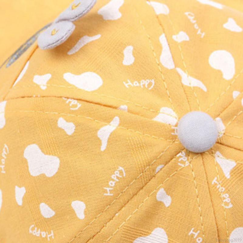 Mũ Tai Bèo Thêu Hình Ốc Sên Cho Bé