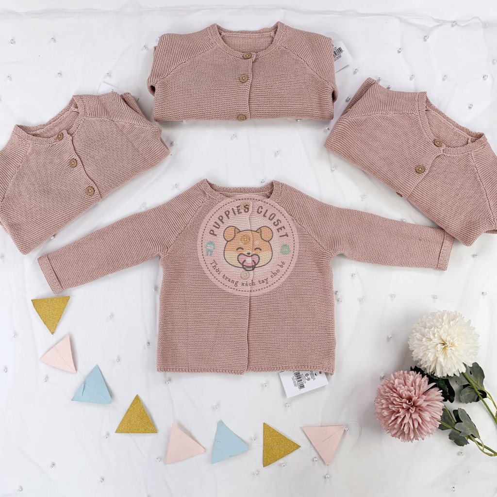 [PUPPIES CLOSET] Áo len màu hồng GEORGE