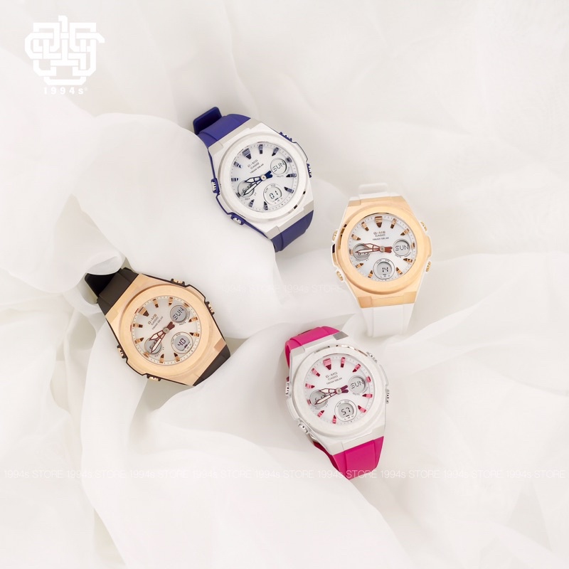 Đồng hồ nữ Casio BABY-G MSG-S600G-7A chống va đập, hàng chính hãng