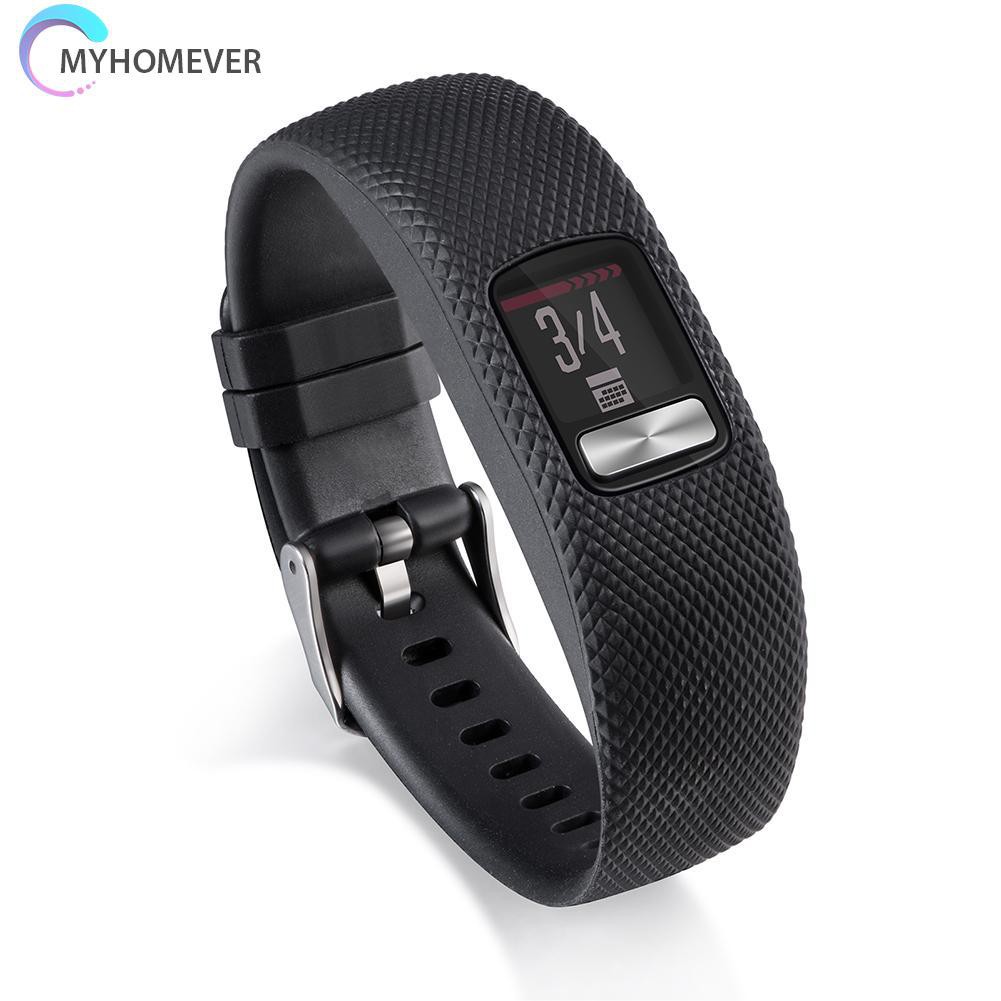 Dây Đeo Silicon Cho Đồng Hồ Thông Minh Garmin Vivofit 4