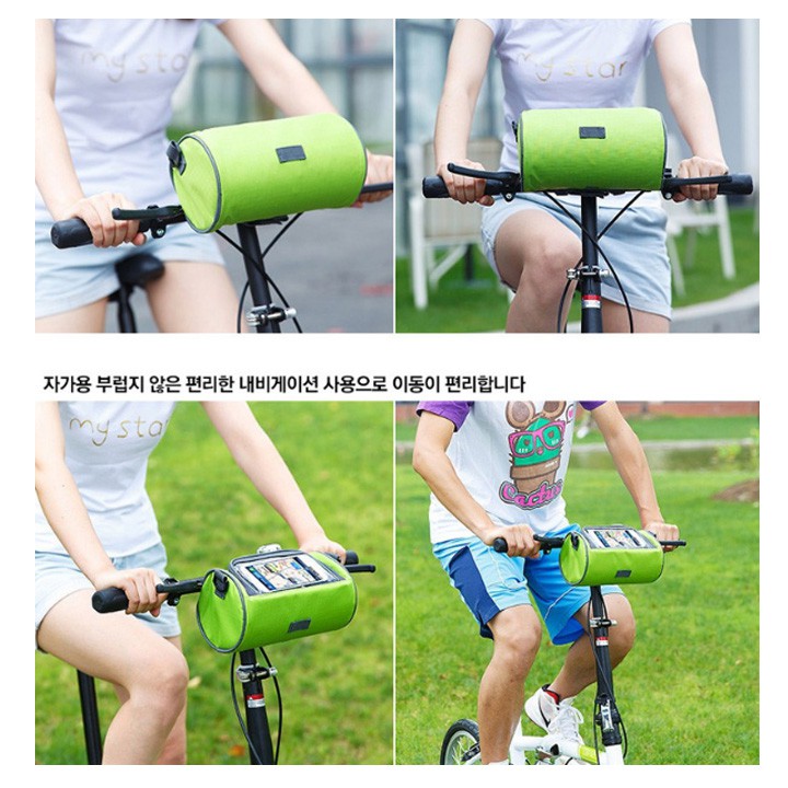 Túi treo ghi đông xe đạp chống nước có cửa cảm ứng cho điện thoại kiêm túi du lịch CHOTO CT 9039