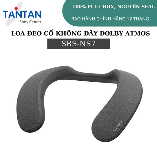 Loa Đeo Cổ Không Dây Sony Chính Hãng SRS-NS7 - Dolby Atmos - 360 Spatial Sound - Pin 12H - Hỗ Trợ Sạc  Nhanh