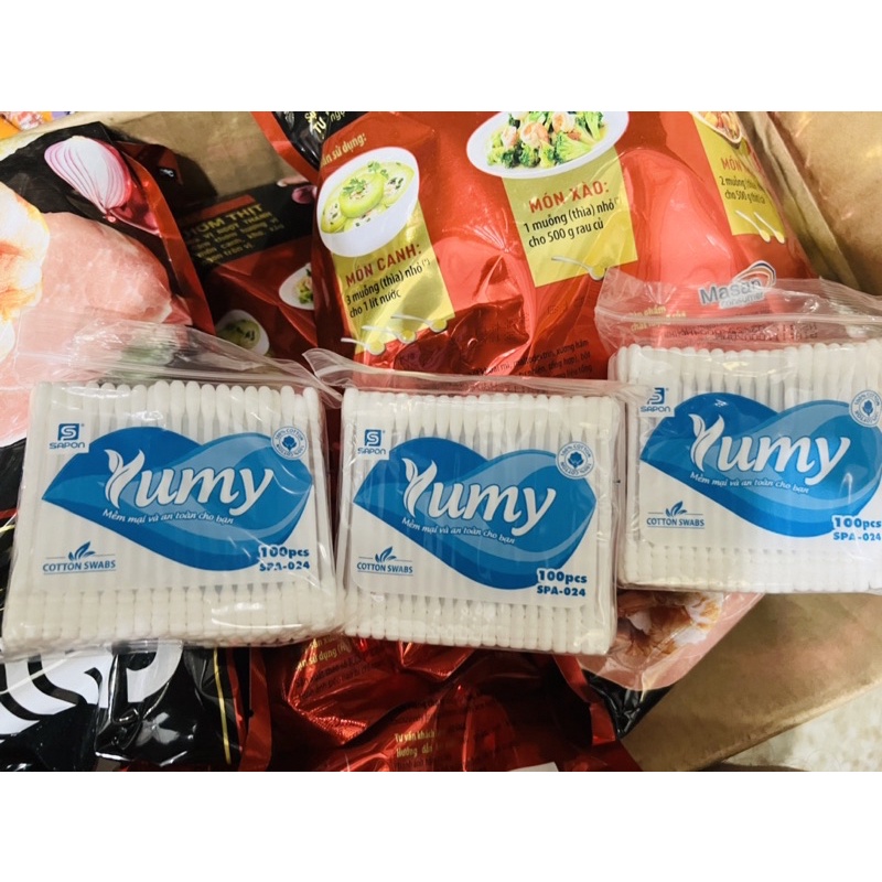 Tăm Bông Y Tế Người Lớn/Trẻ em Yumy