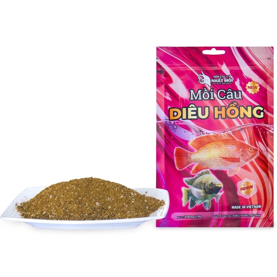 Mồi Câu Cá - Mồi Câu Cá Diêu Hồng