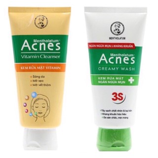 Sữa rửa mặt acnes 100gr