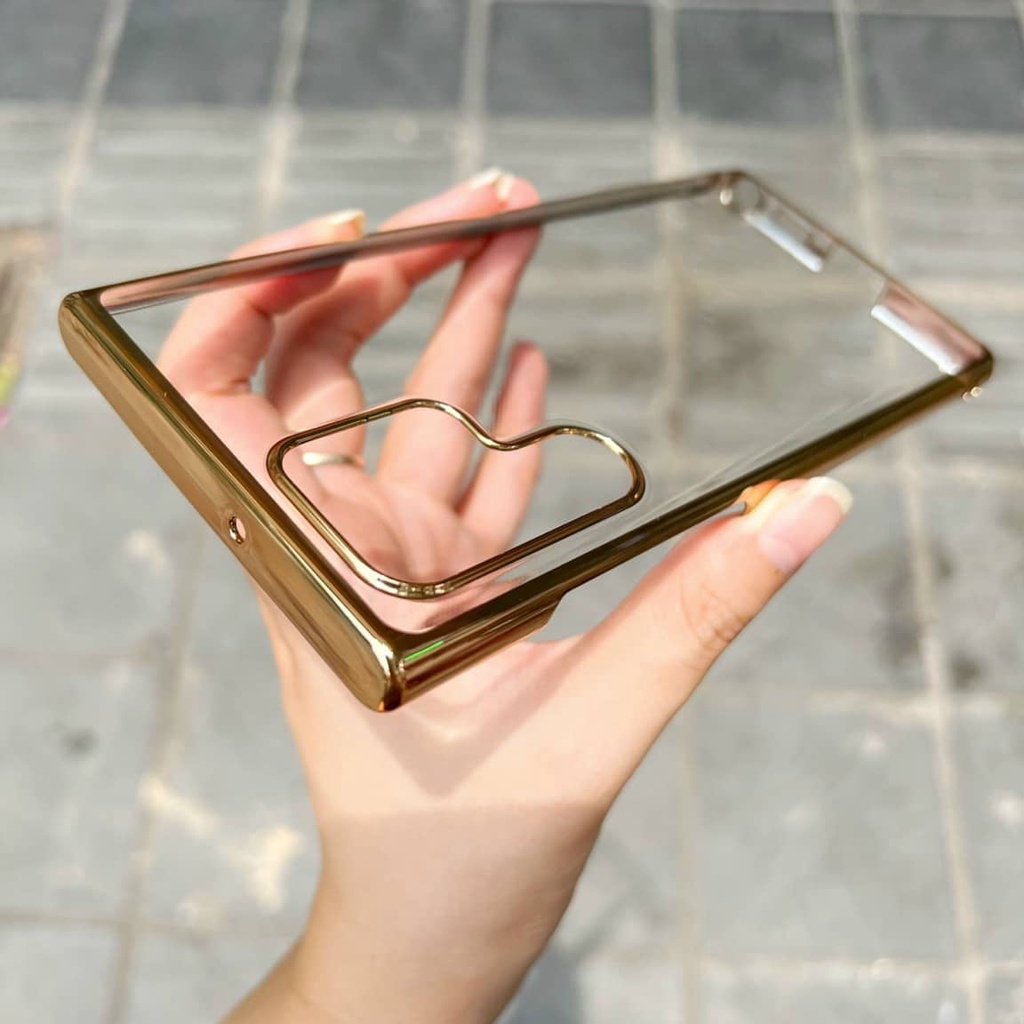Ốp Lưng Trong Viền Màu Không Ố Vàng Sam Sung Galaxy S22 Plus, S22 Ultr, S21 Ultra, Note 20 Ultra Hãng X-LEVEL