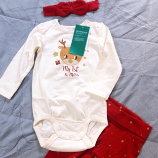 Set bộ bé gái 3 chi tiết 4-6m