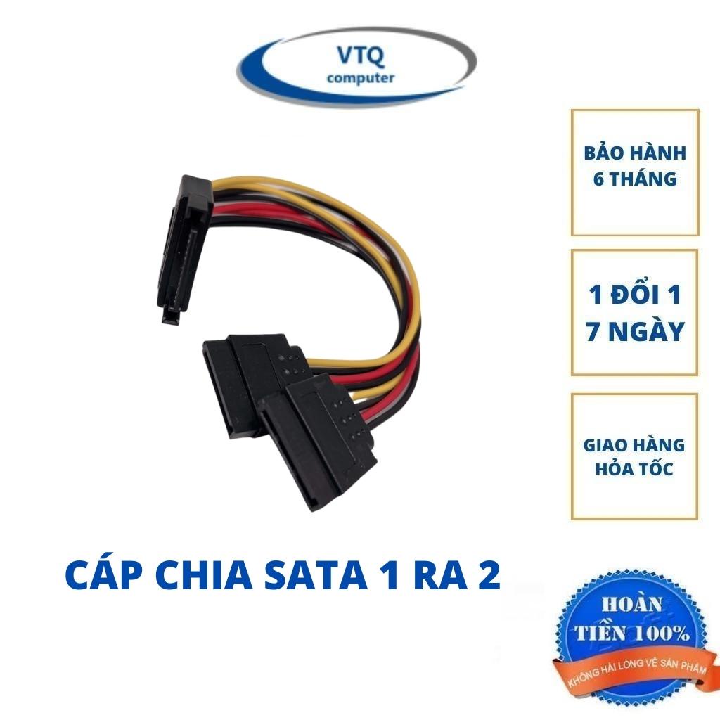 Cáp Chia Nguồn SATA 1 ra 2 - Dây Nguồn HDD Sata 1 Ra 2 - sata 1-2