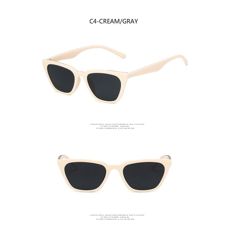 Kính Mát Mắt Mèo Phong Cách Retro Cá Tính Thời Trang Mới