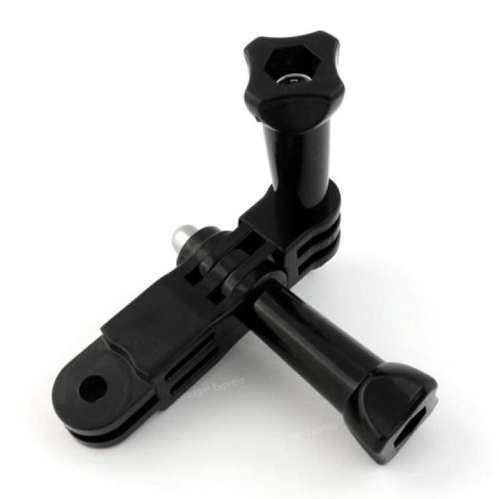 A Helmet Front Side Mounting Kit with Curved and Flat mount for Gopro