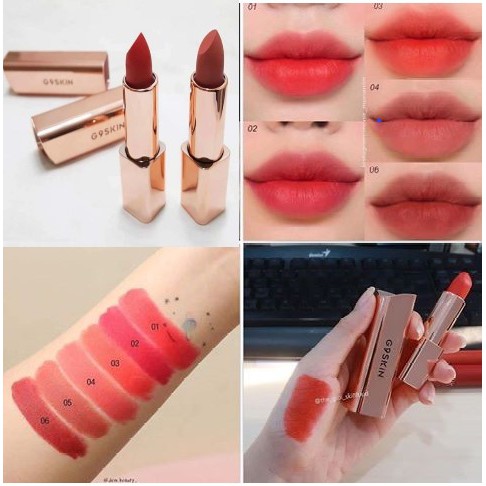 [NEW] Son Thỏi Siêu Mịn Môi G9 Skin First V-Fit Lipstick 3.5g