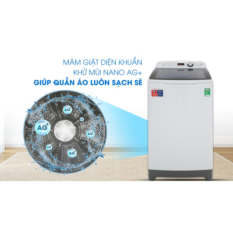 Máy giặt Aqua 10 Kg AQW-FR100ET.W (Miễn phí giao tại HN-ngoài tỉnh liên hệ shop)