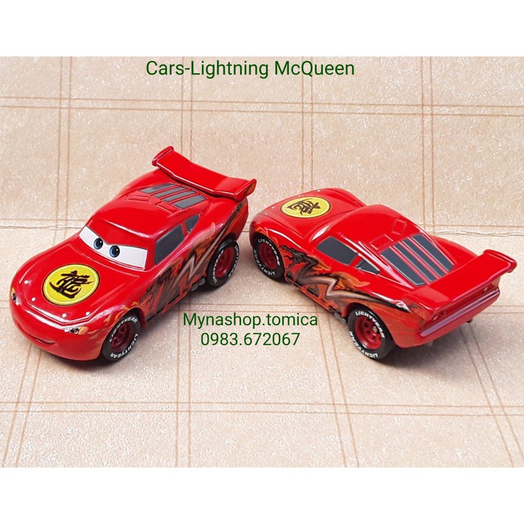 Xe mô hình tĩnh tomica cars không hộp - Lightning McQueen - mẫu con rồng