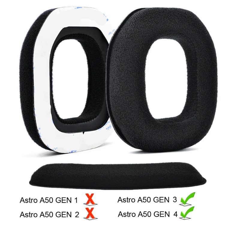 Cặp Mút Đệm Dày Dặn Thay Thế Cho Tai Nghe Chụp Tai A50 Gen3