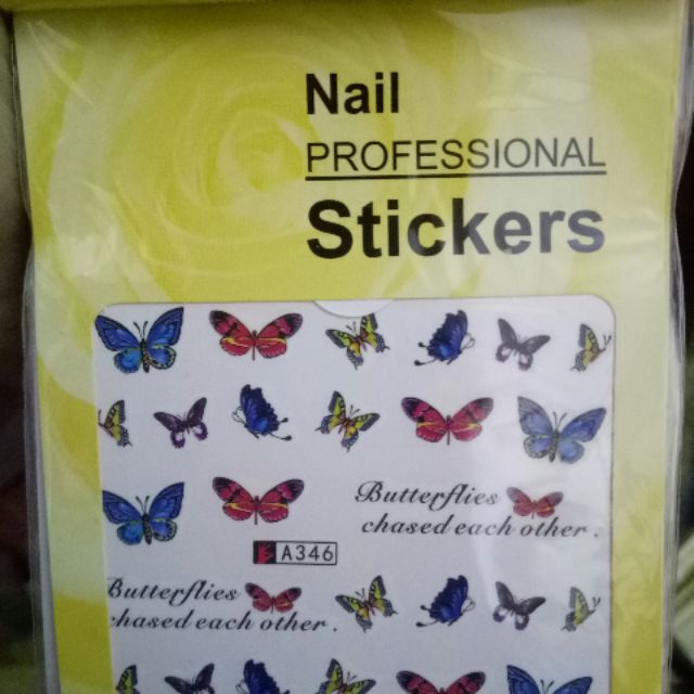 Tấm dán sticker nước