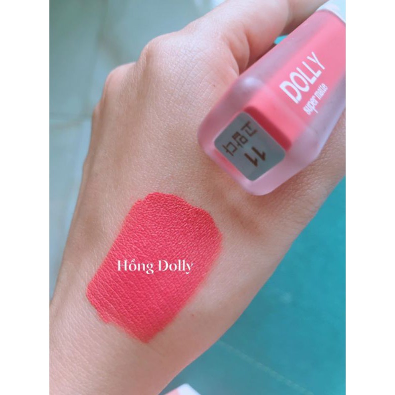 " HỒNG DOLLY 11 " SON DOLLY SUPER MATTE HOT TREND 2021 | BigBuy360 - bigbuy360.vn