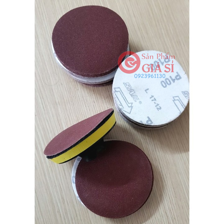 50 giấy nhám tròn 5inch ❤️freeship❤️