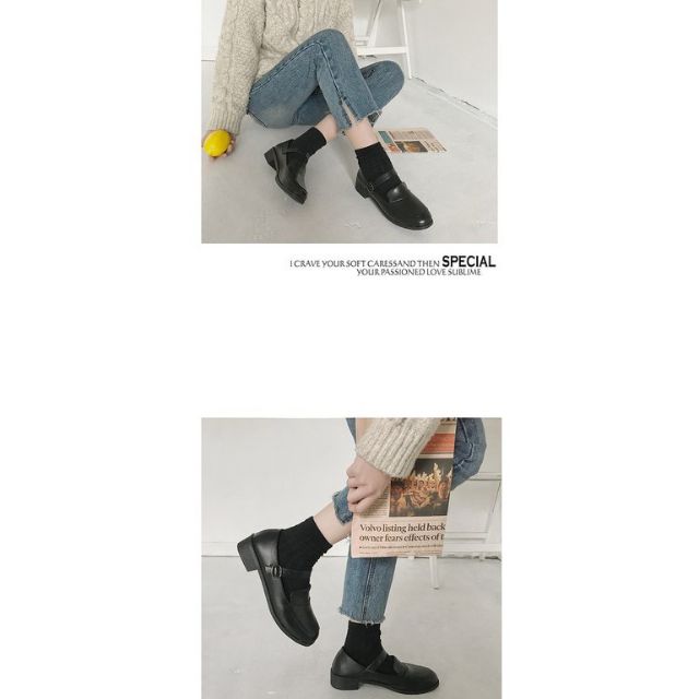 Giày búp bê/giày lolita/dép quai hậu | BigBuy360 - bigbuy360.vn