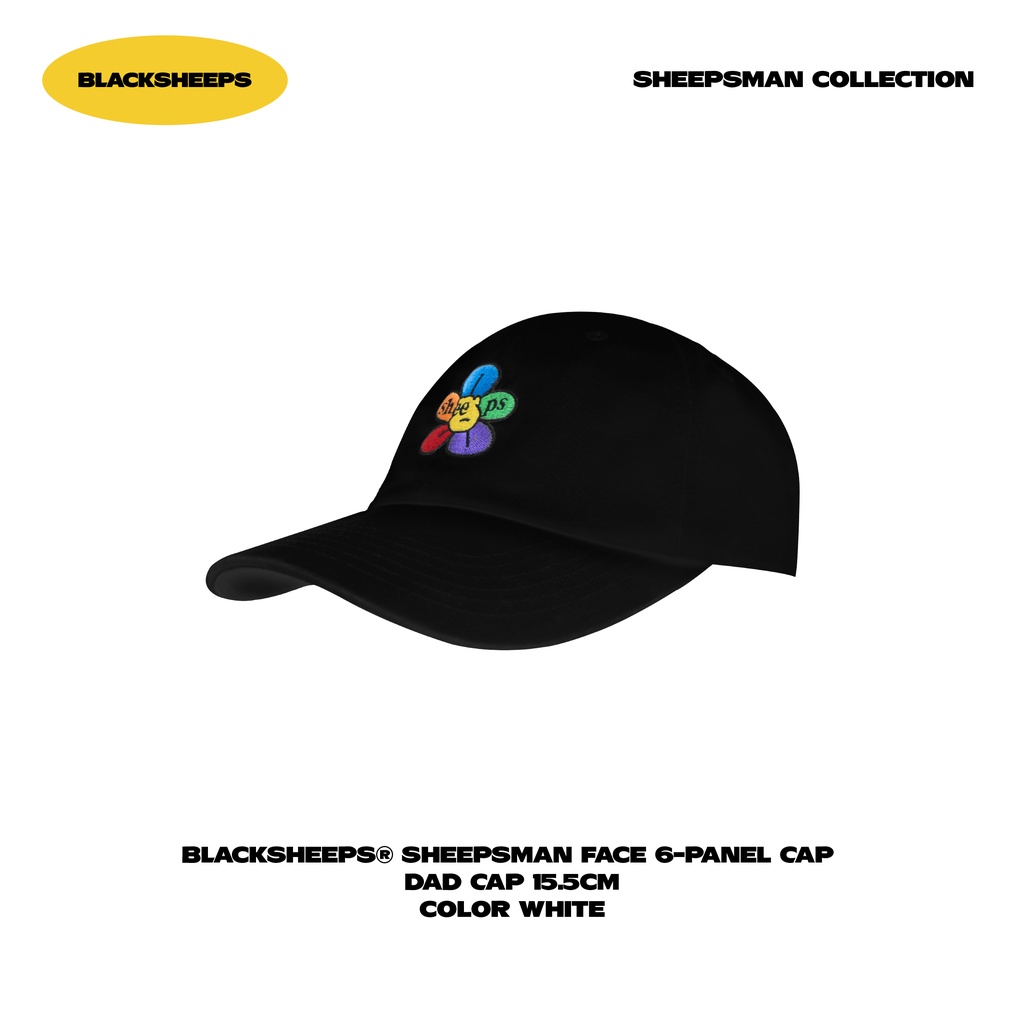 Nón Lưỡi Trai BLACKSHEEPS hoạ tiết Sheepsman màu Đen