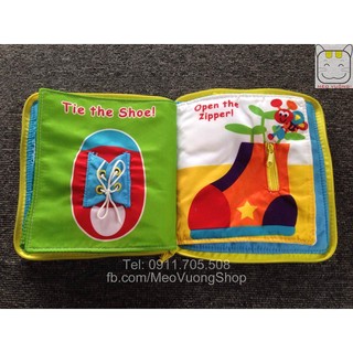 Sách vải cho bé My Quite Book