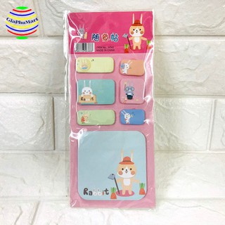 Giấy Note Ghi Chú - Hình Dễ Thương