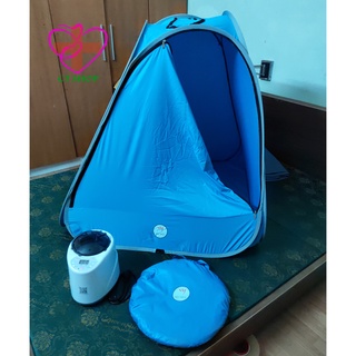 Lều Xông Tự Bung Mộc Miên Khung Sắt Bọc Nhựa Chống Gỉ