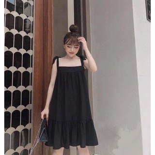 Váy Bầu Hai Dây Điệu Đà