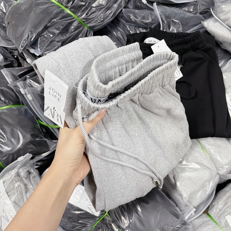 Quần Jogger Ống Bom Chất Len Tăm Hàng Xuất Chất Siêu Xịn