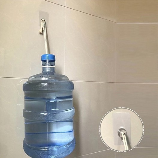 JDGH Miếng Dán Tường Ốc Vít cường lực giúp gắn giá kệ không cần khoan tường 44 H75