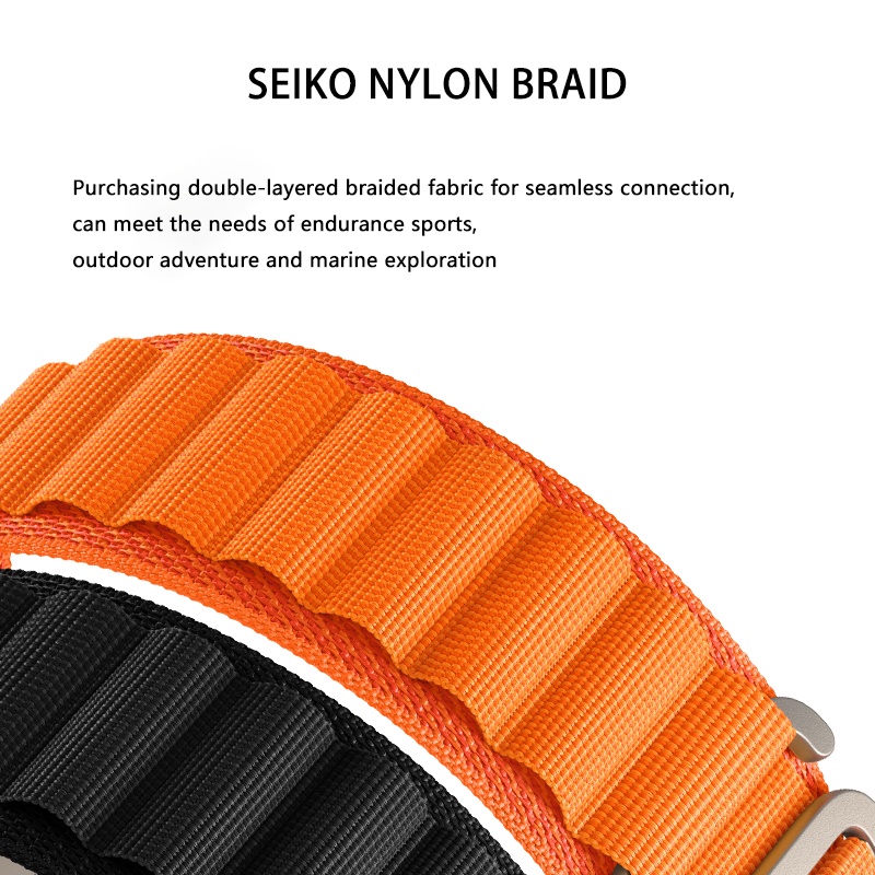 🌟CHÍNH HÃNG 🌟Dây Đeo Bằng Nylon Vải Ren COTECI Đồng Hồ Thông Minh Ultra 49mm SE 8 7 6 5 3 45mm 41mm 42mm 38mm 44mm 40mm