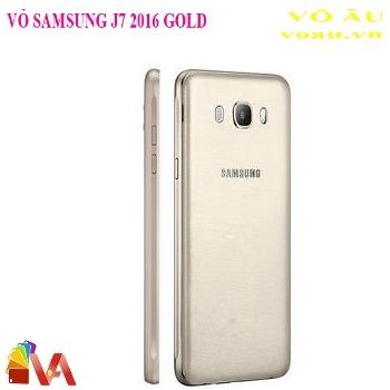 Vỏ samsung j7 2016 màu gold