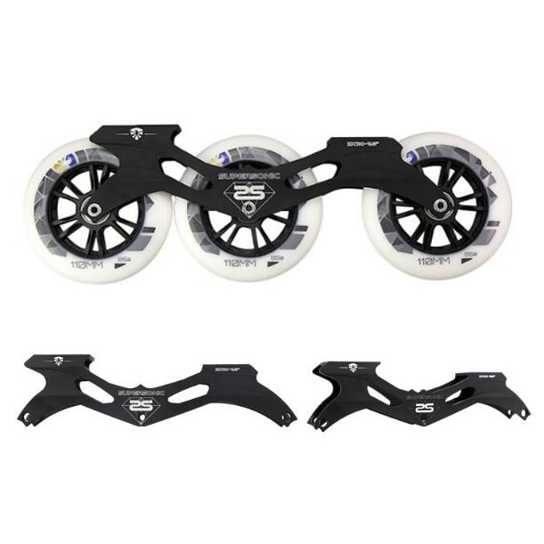 Frame Giày Patin, FRAME Patin 3 BÁNH SUPERSONIC 3x110mm cho giày Patin.