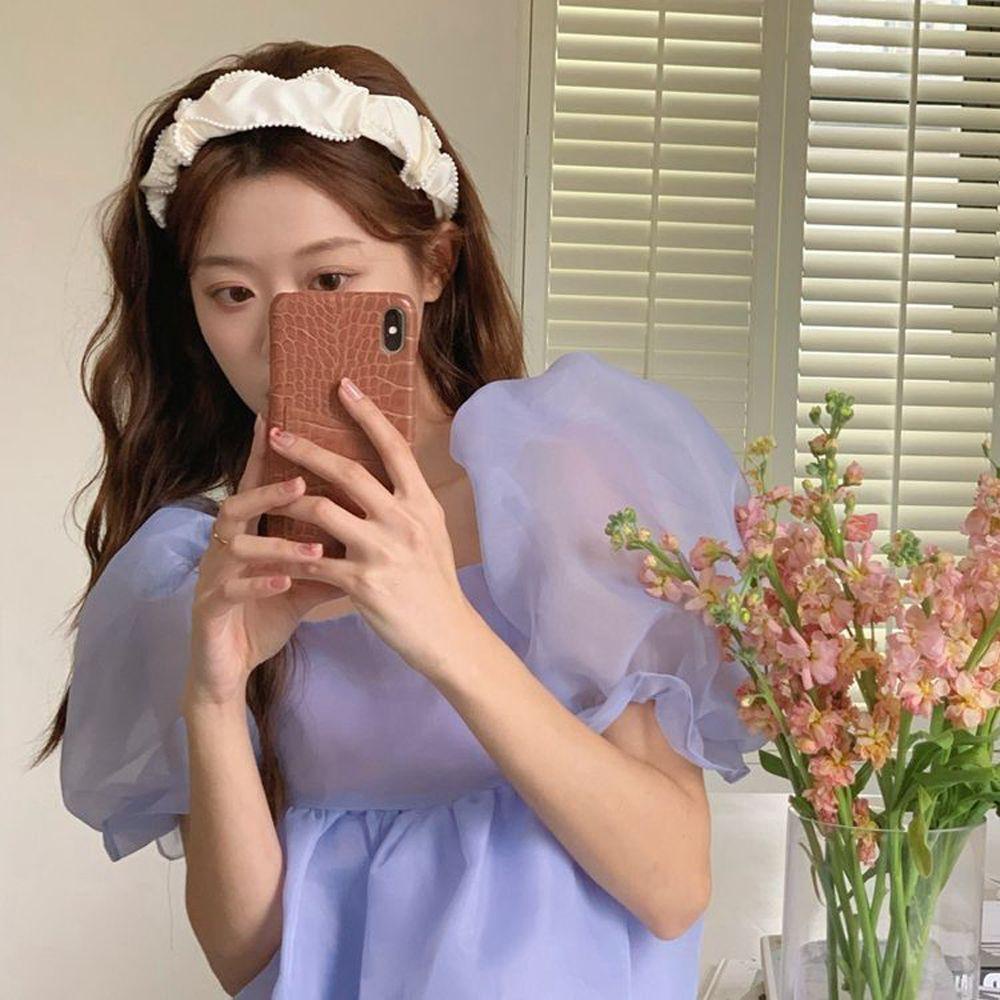 Băng Đô Cài Tóc Trang Điểm Thời Trang Hàn Quốc WMES15H