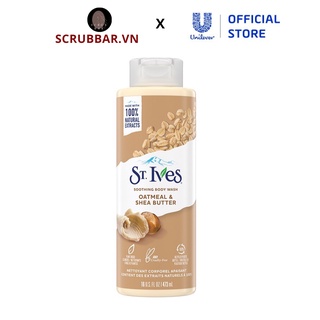 Sữa tắm dưỡng da St.Ives 473ml giúp làm sạch nhẹ nhàng, sáng mịn và dưỡng ẩm