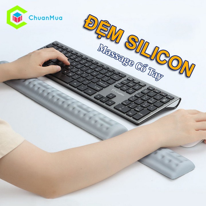 Bộ Lót Chuột và Đệm Kê Tay Gõ Phím Hỗ Trợ Cổ Tay Chống Mỏi | Mouse Pads and Typing Pads Wrist Support Wrist