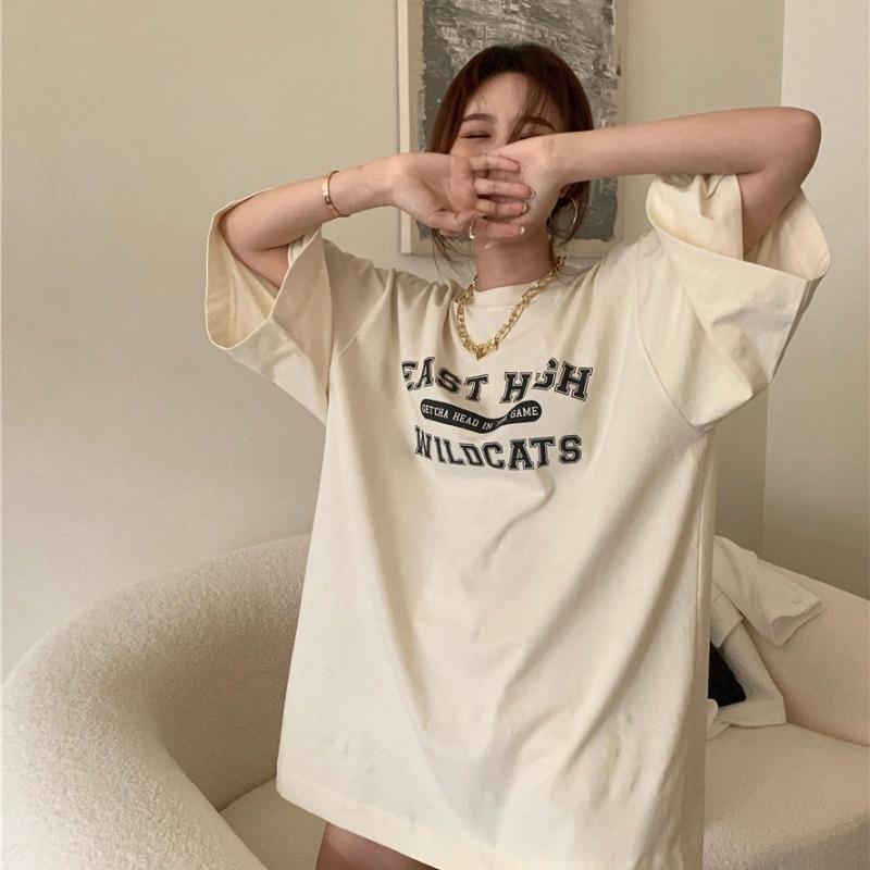 Áo thun nữ form rộng tay ngắn Emilyshop