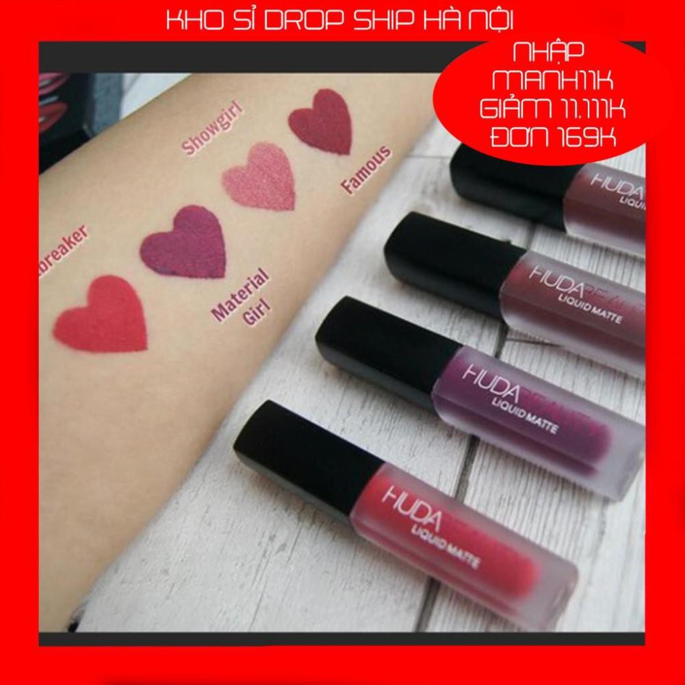 Set 4 thỏi son lì Huda Beauty