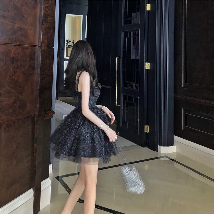 Đầm hai dây dáng xòe Emilyshop ulzzang